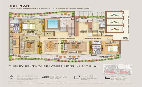 NBCC Aspire Silicon City Floor Plan